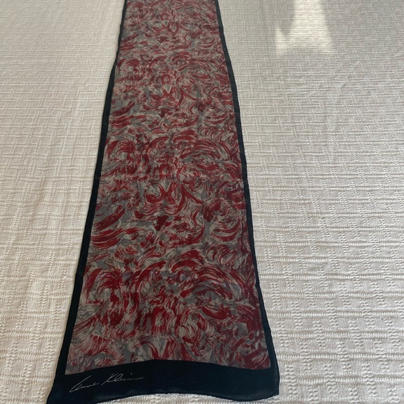 Vintage Anne Klein silk scarf. - Picture 5 of 9